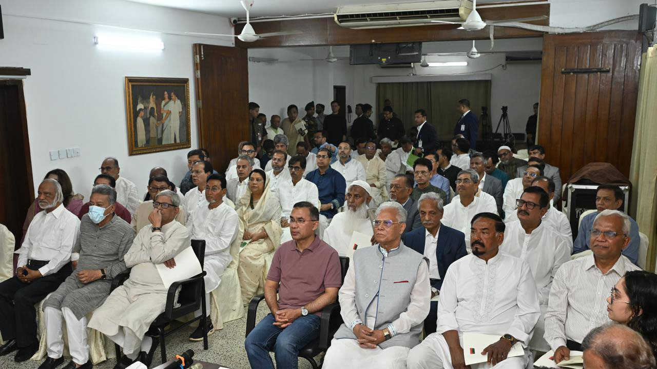 বিএনপির সংসদ সদস্যদের দ্বিতীয় দিনের কর্মশালা চলছে