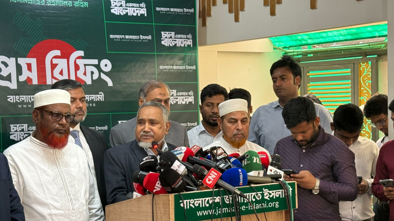 রিজওয়ানাকে জিজ্ঞাসাবাদ ও খলিলুর রহমানকে অপসারণের দাবি জামায়াতের