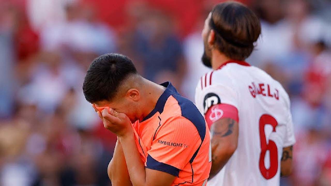 সেভিয়ার মাঠে বার্সেলোনার বড় হার