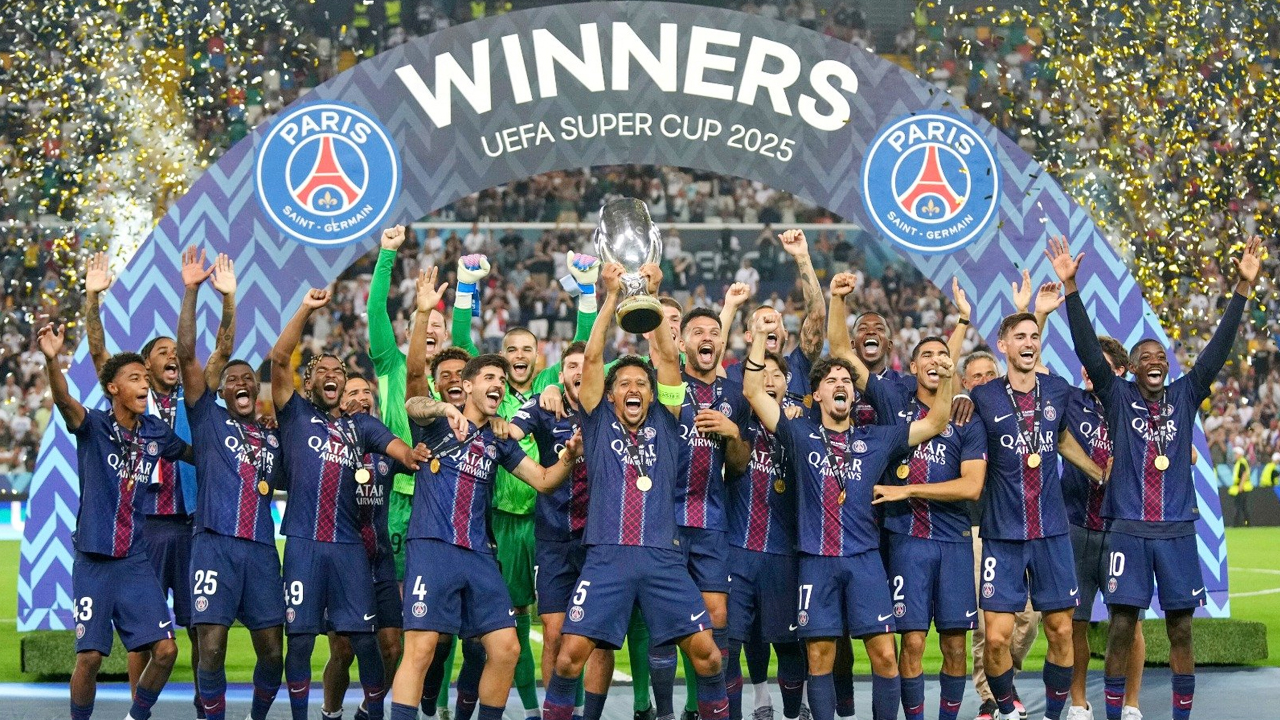 টটেনহ্যামকে কাঁদিয়ে সুপার কাপ জিতল পিএসজি
