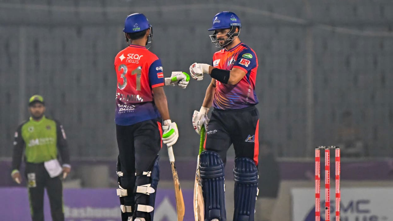 সিলেটকে হারিয়ে ফাইনালে রাজশাহী