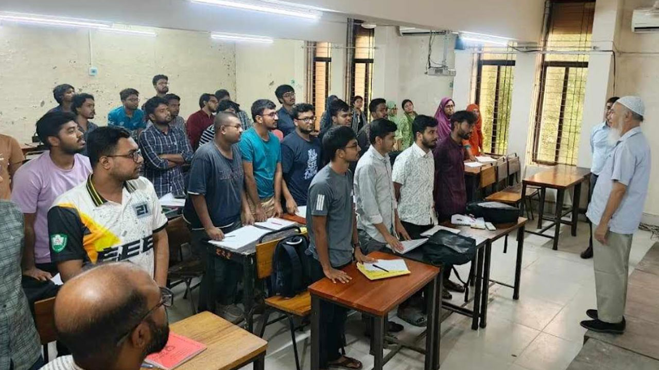 পাঁচ মাস পর শুরু হলো কুয়েটে ক্লাস