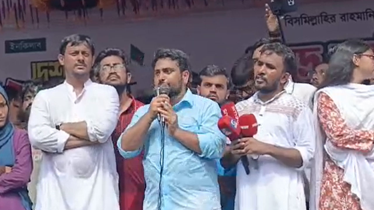 নতুন করে কোনো গডফাদারের আবির্ভাব হতে দেব না : নাহিদ