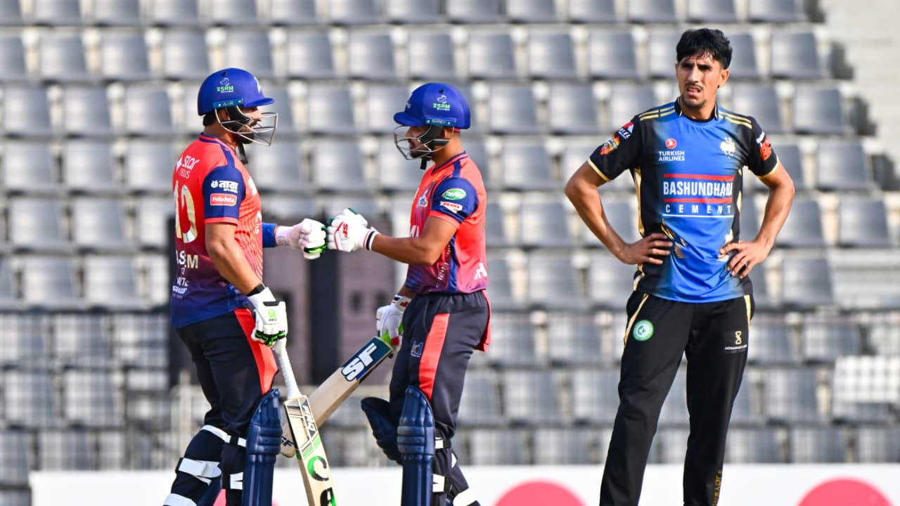 রাজশাহীর কাছে হার রংপুর রাইডার্সের