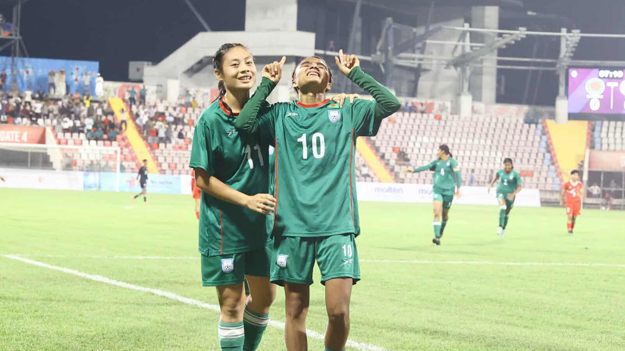 নেপালকে হারিয়ে অপরাজিত চ্যাম্পিয়ন বাংলাদেশ