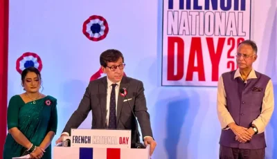 প্রেসিডেন্ট ম্যাক্রোঁ আমাকে পাঠিয়েছেন দ্বিপক্ষীয় সম্পর্ক আরও গভীর কর‌তে