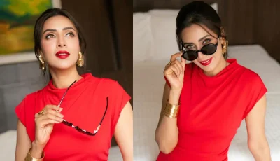 ‘রেড হট’ অবতারে নজর কাড়লেন বিদ্যা সিনহা মিম