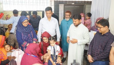 রাজশাহীতে আড়াই লাখ শিশুকে হামের টিকার আওতায় আনা হবে