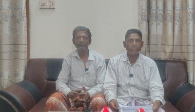 মোহনপুরে দলীয় প্রভাব খাটিয়ে পৈত্রিক জমি দখলের অভিযোগ, প্রাণনাশের হুমকি
