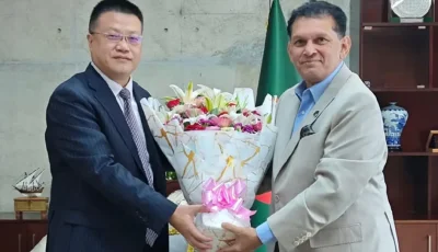 পররাষ্ট্রমন্ত্রীর স‌ঙ্গে চীনা রাষ্ট্রদূ‌তের সাক্ষাৎ