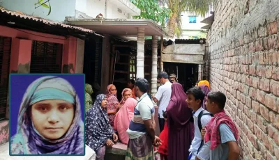 অন্তঃসত্ত্বা স্ত্রীকে গলা কেটে হত্যা, স্বামী পলাতক