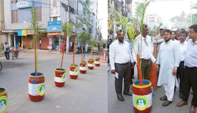 রাজশাহী মহানগরীর সবুজায়ন ও সৌন্দর্য বৃদ্ধির লক্ষ্যে রাসিক প্রশাসকের নতুন উদ্যোগ