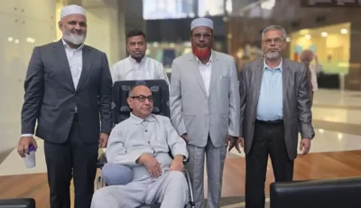 মালয়েশিয়ায় মির্জা আব্বাসকে দেখতে গেলেন জামায়াত সেক্রেটারি