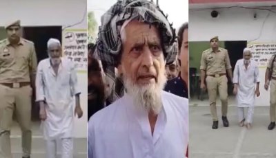 মোদীকে ‘গুন্ডা’ বলায় গ্রেফতার: মুসলিম বৃদ্ধকে মারধর, কানও ধরালো পুলিশ