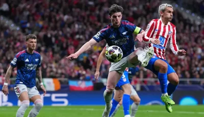 পেনাল্টিতে ড্র করে দ্বিতীয় লেগে তাকিয়ে আর্সেনাল-অ্যাতলেটিকো