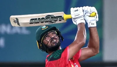 জীবন পেয়ে ফিফটি, বাংলাদেশকে এগিয়ে দিয়ে আউট সাইফ