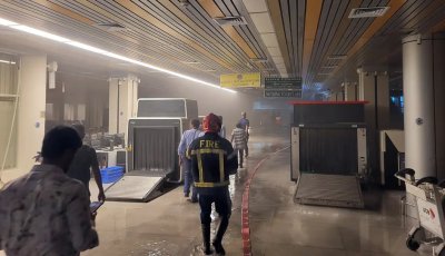 সিলেট আন্তর্জাতিক বিমানবন্দরের সার্ভার রুমে আগুন