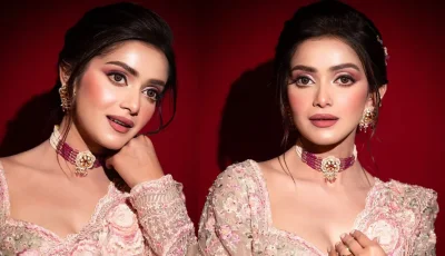 অনন্য রূপে শাড়িতে তানজিন তিশা