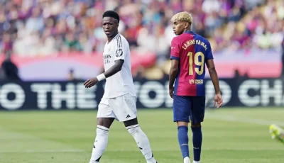 ইয়ামালকে সমর্থন দিয়ে একসঙ্গে লড়াইয়ের ঘোষণা ভিনিসিয়ুসের