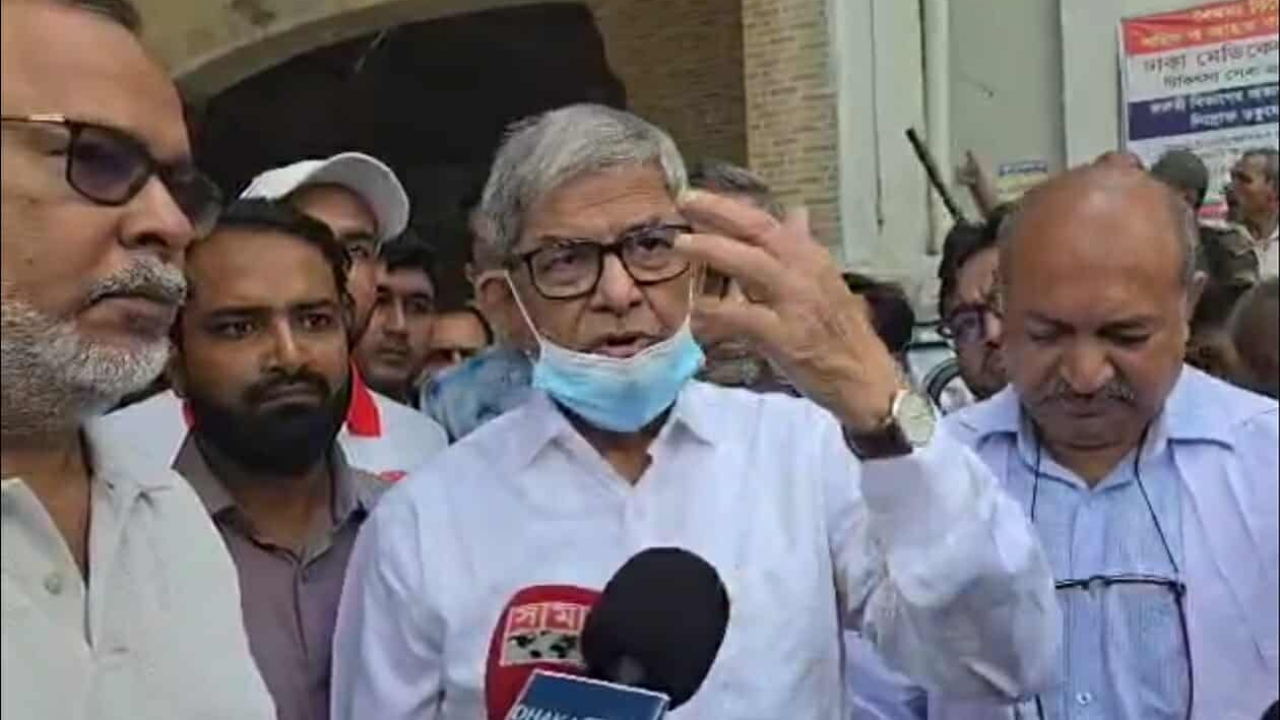 হত্যার উদ্দেশ্যেই নুরকে আঘাত করা হয় : ফখরুল