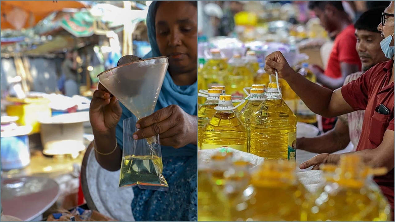 ভোজ্যতেলে সংকট, বোতল ও খোলা তেলে দাম বেড়েছে