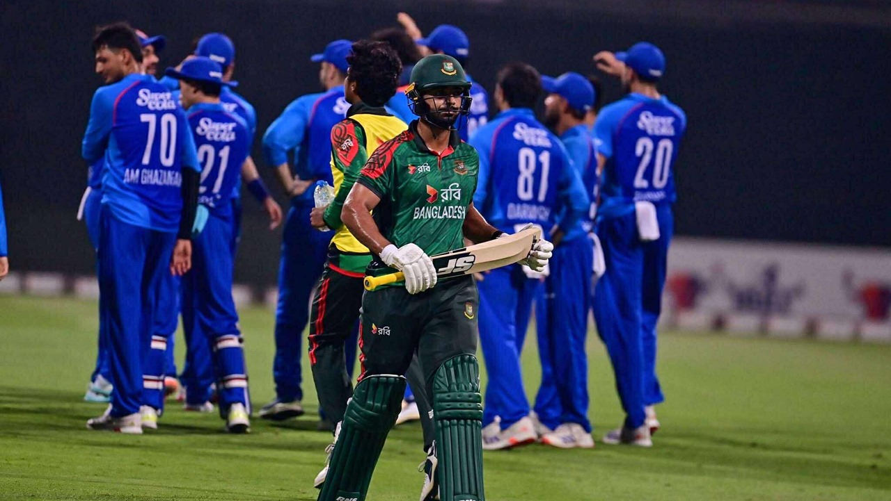 বাংলাদেশের সাথে দাপুটে সিরিজ জয় আফগানিস্তানের